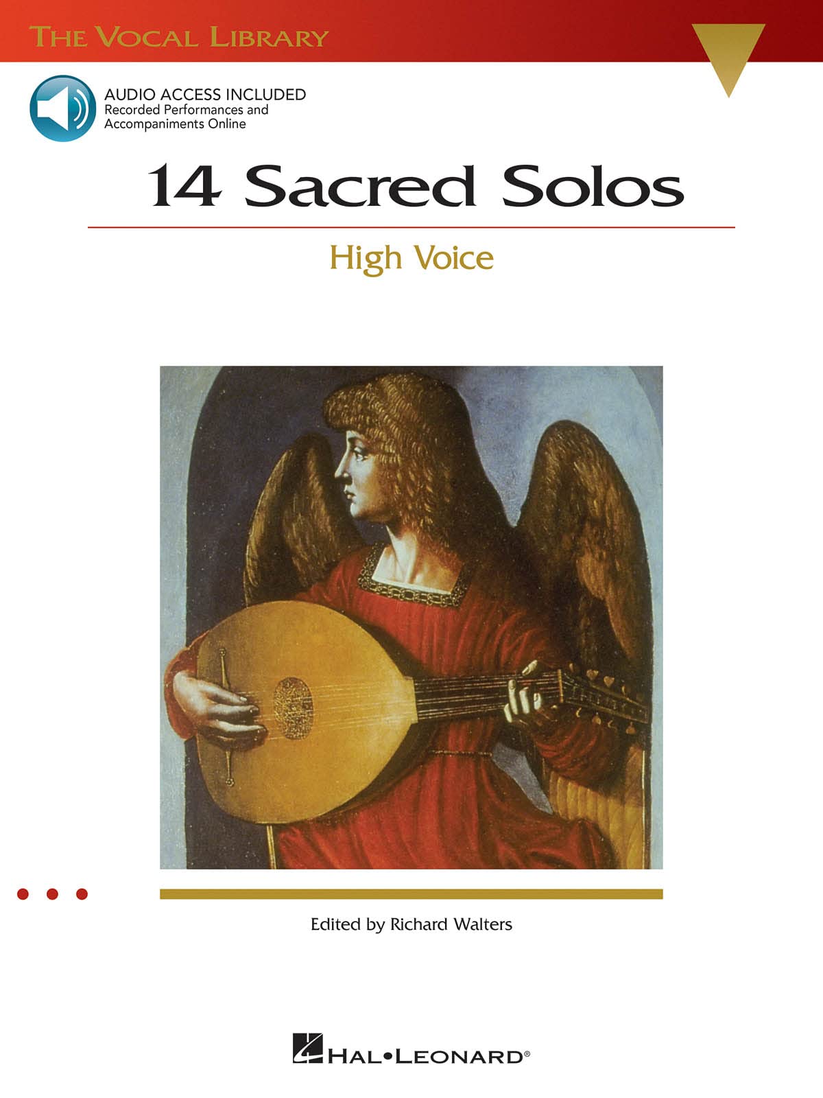 14 Sacred Solos The Vocal Library High Voice - Book/Online Audio