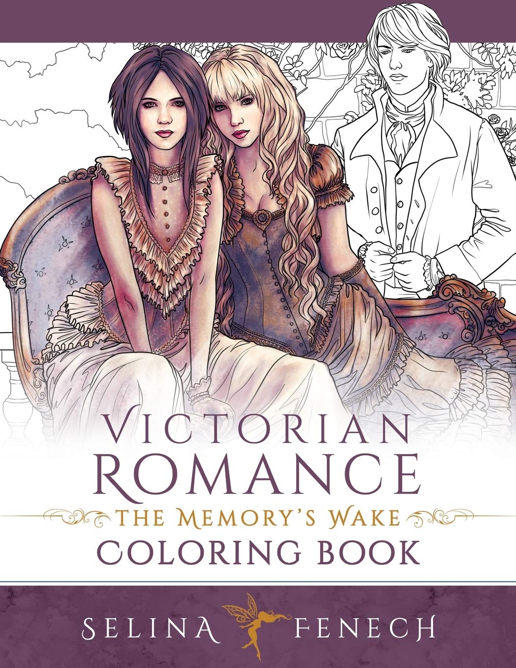 Victorian Romance - The Memory's Wake Coloring Book (Memory's Wake Trilogy - Illustrated Young Adult Fantasy) - 5770
