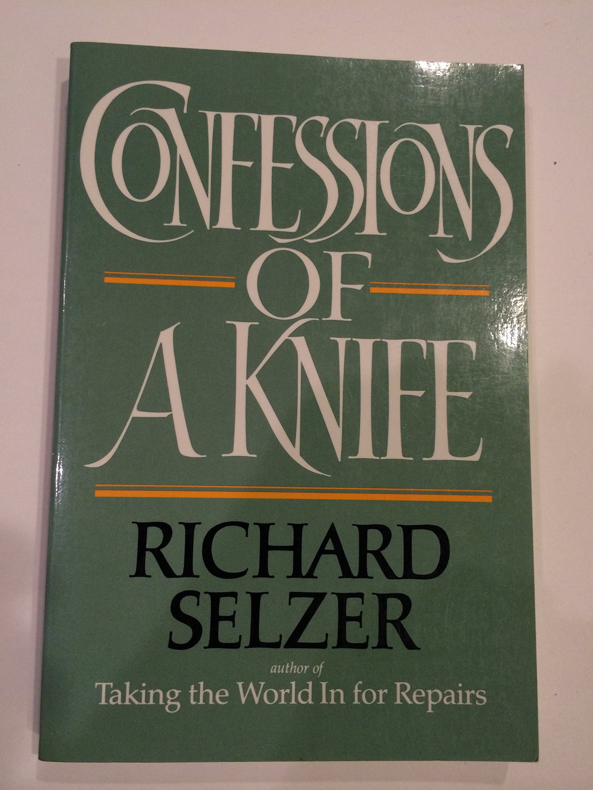 Confessions of a Knife