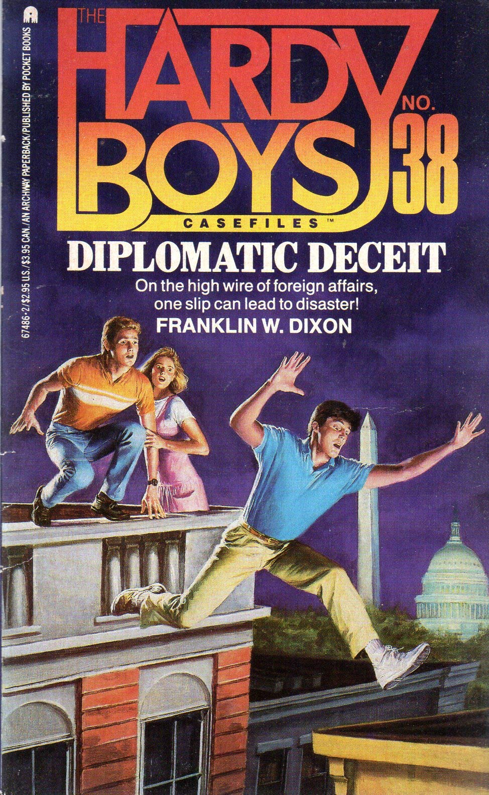 Diplomatic Deceit (Hardy Boys Casefiles, No. 38)