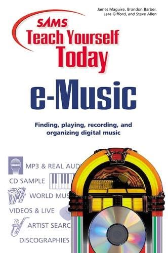 Sams Teach Yourself e-Music Today