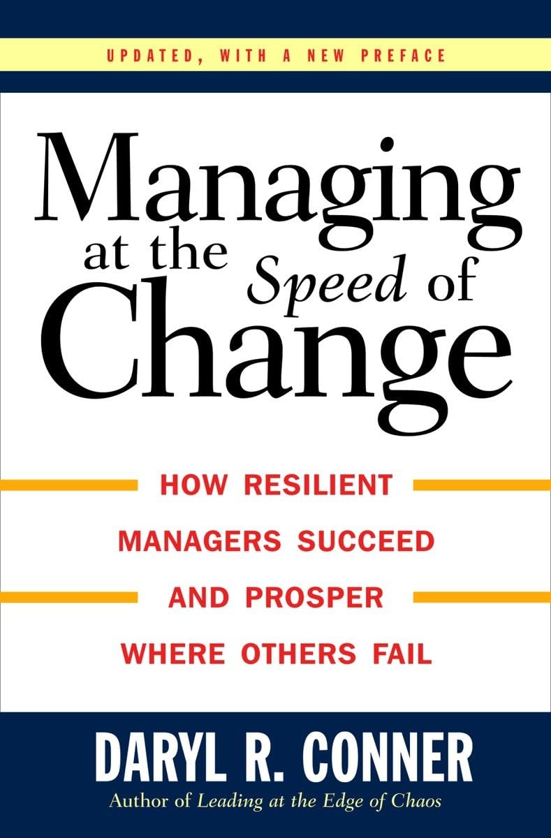 Managing At the Speed of Change - 7864
