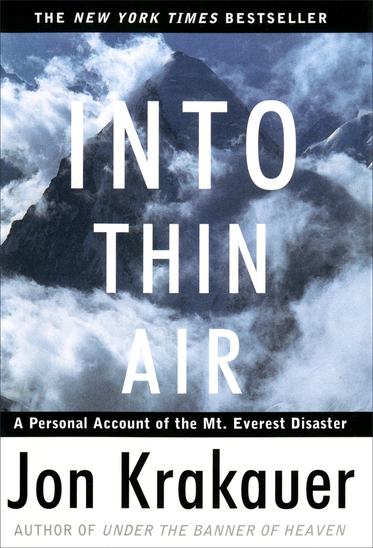 INTO THIN AIR: A PERSONAL ACCOUN