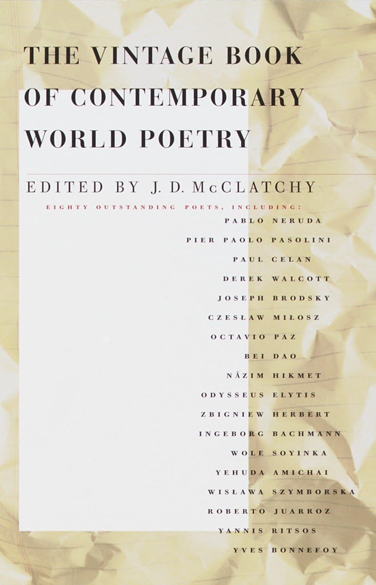 The Vintage Book of Contemporary World Poetry - 9432