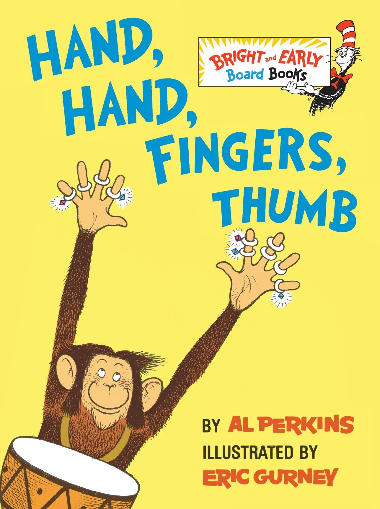 Hand, Hand, Fingers, Thumb (Bright & Early Board Books) - 7584