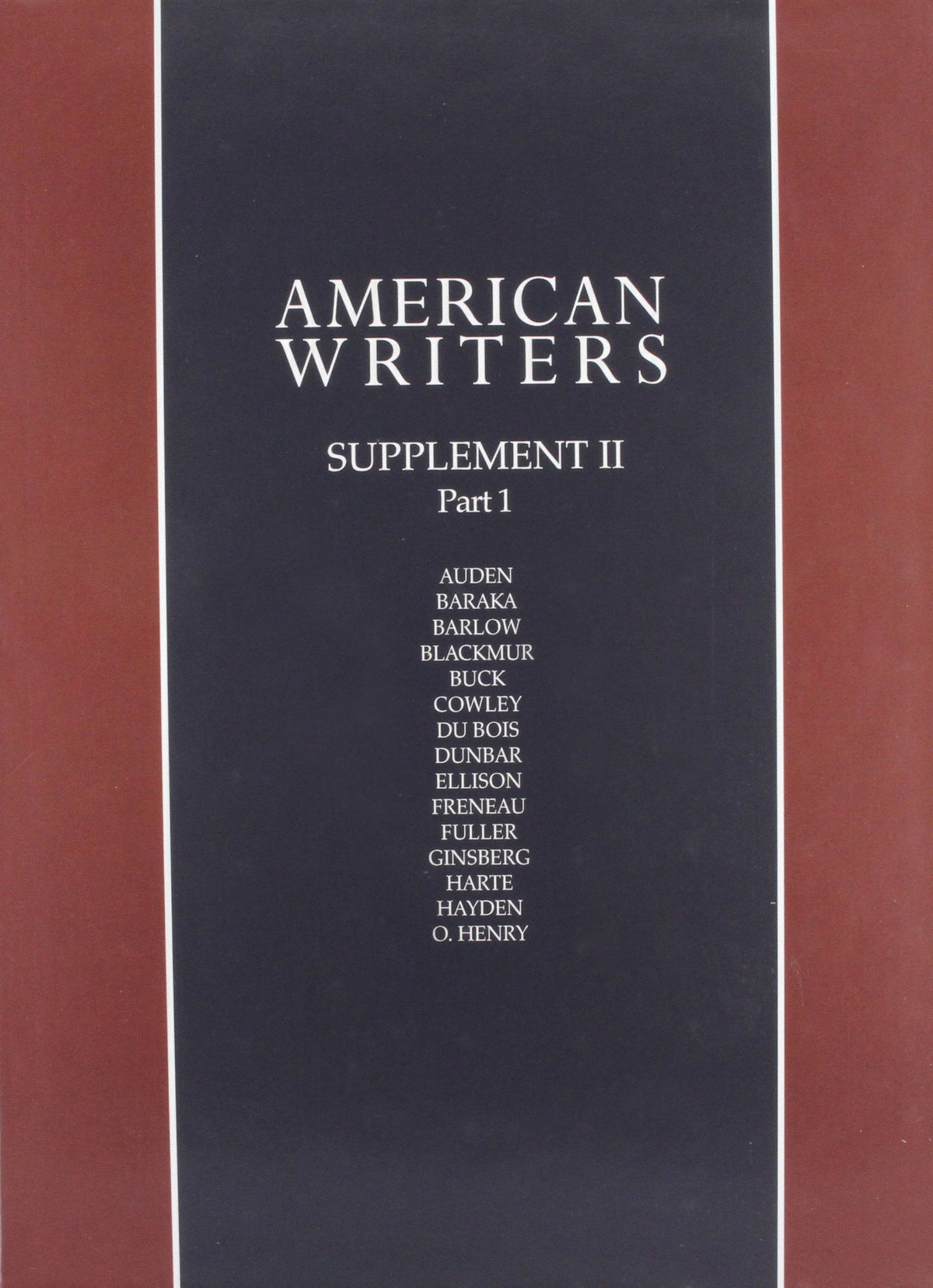 American Writers, Supplement II: 2 Volume set: A collection of critical Literary and biographical articles that cover hundreds of notable authors from the 17th century to the present day.