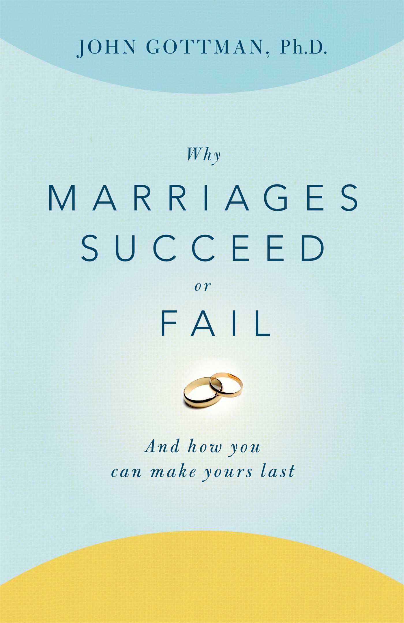WHY MARRIAGES SUCCEED OR FAIL: A