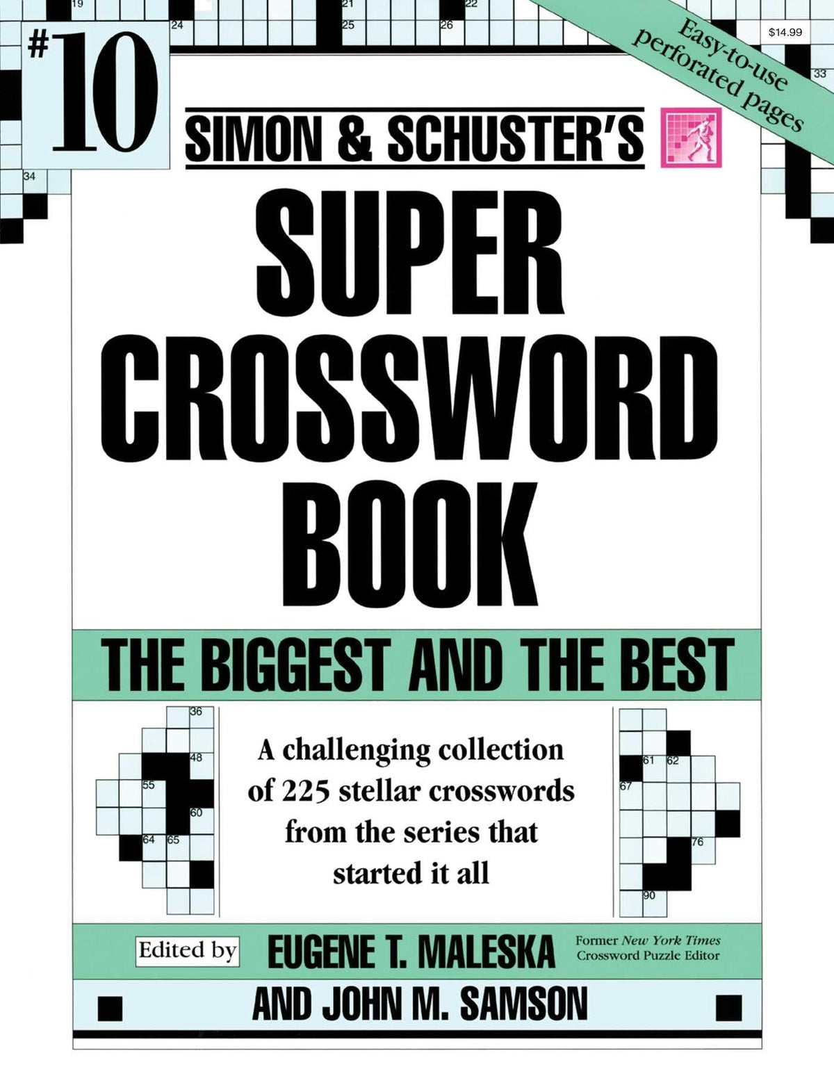 Simon & Schuster Super Crossword Puzzle Book #10 (10)
