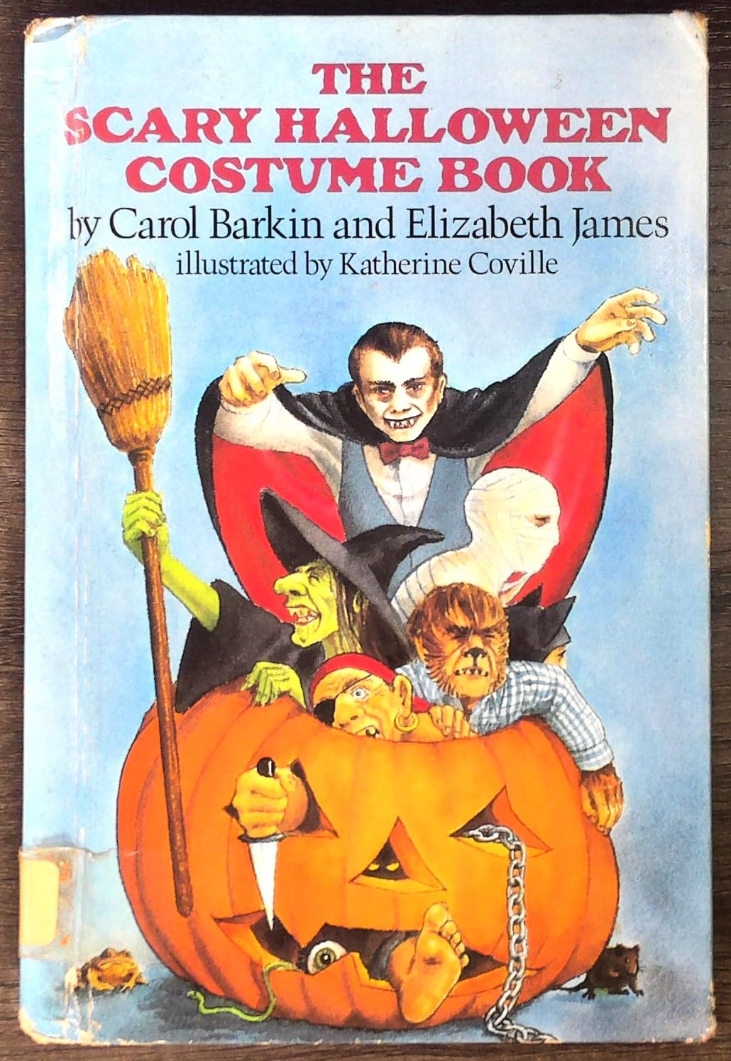 Scary Halloween Costume Book
