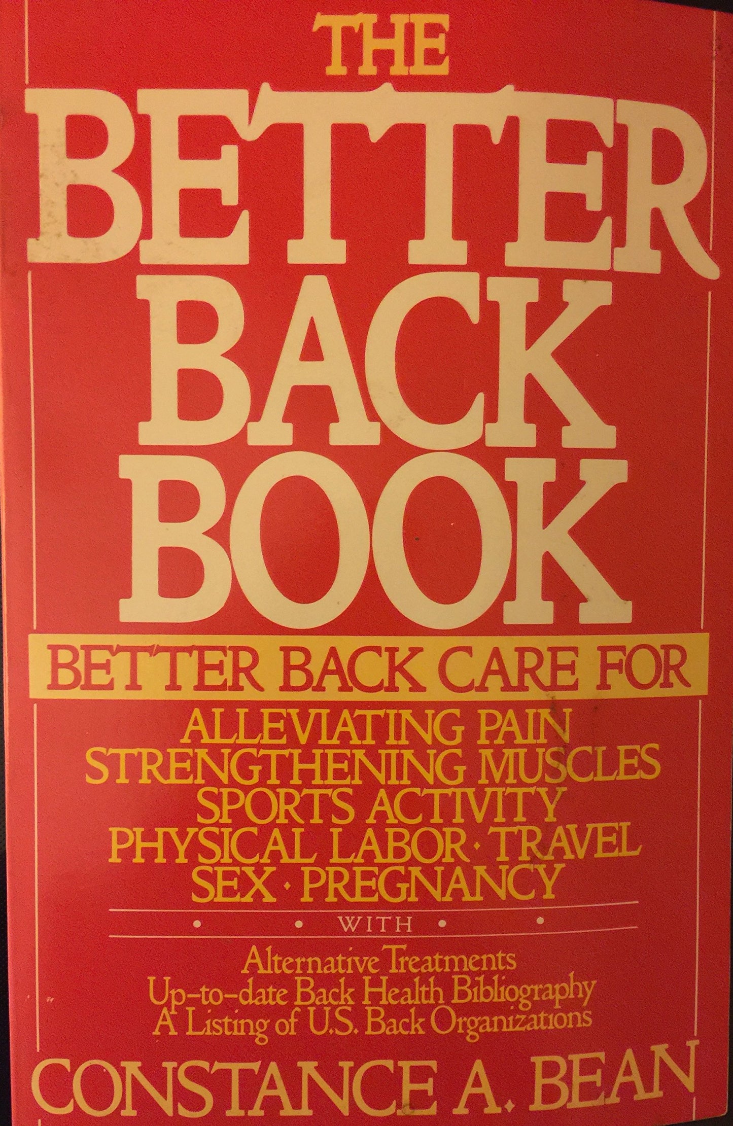 The Better Back Book: Simple Exercises for the Prevention and Care of Back Pain