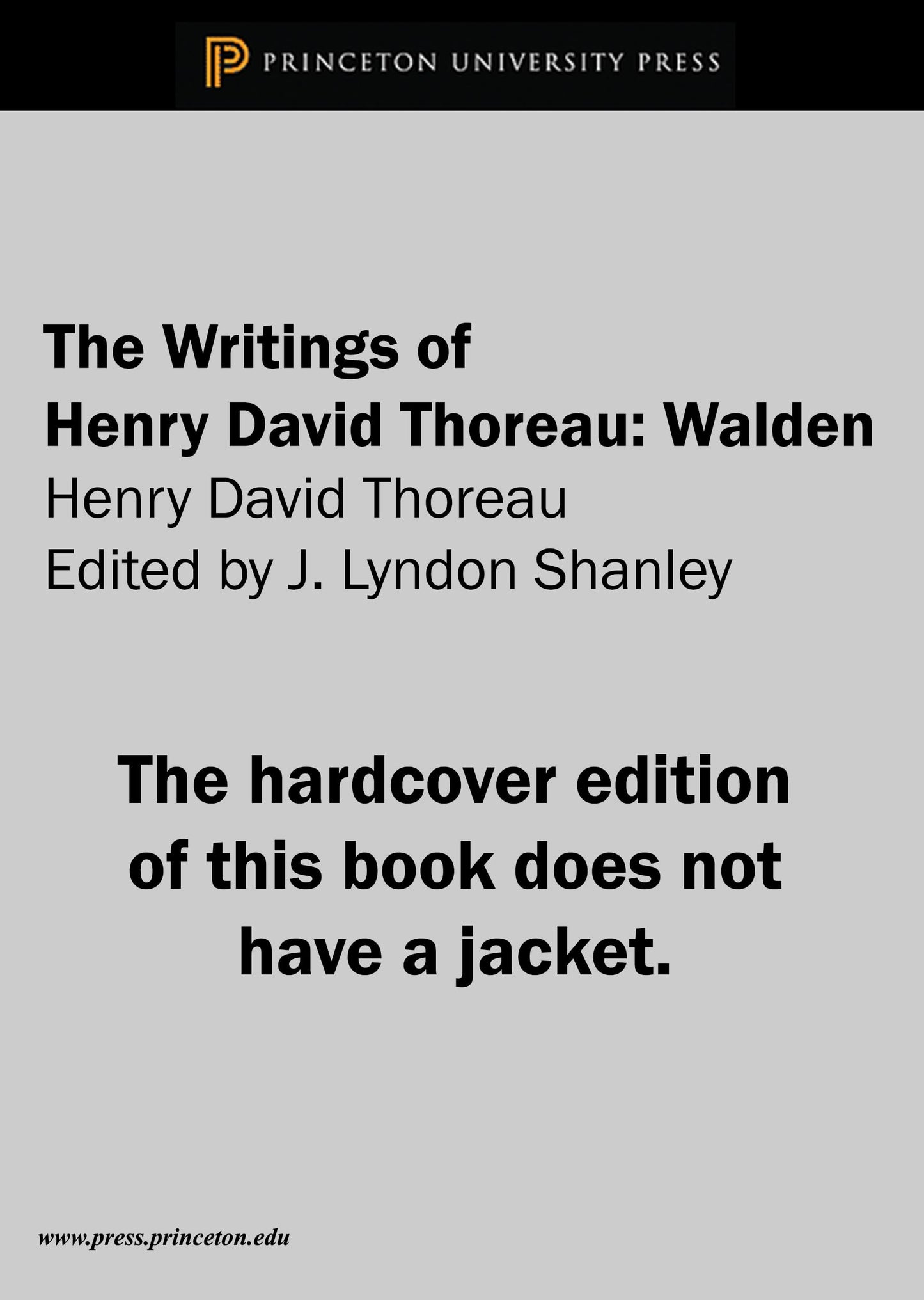 Walden (The Writings of Henry D. Thoreau)