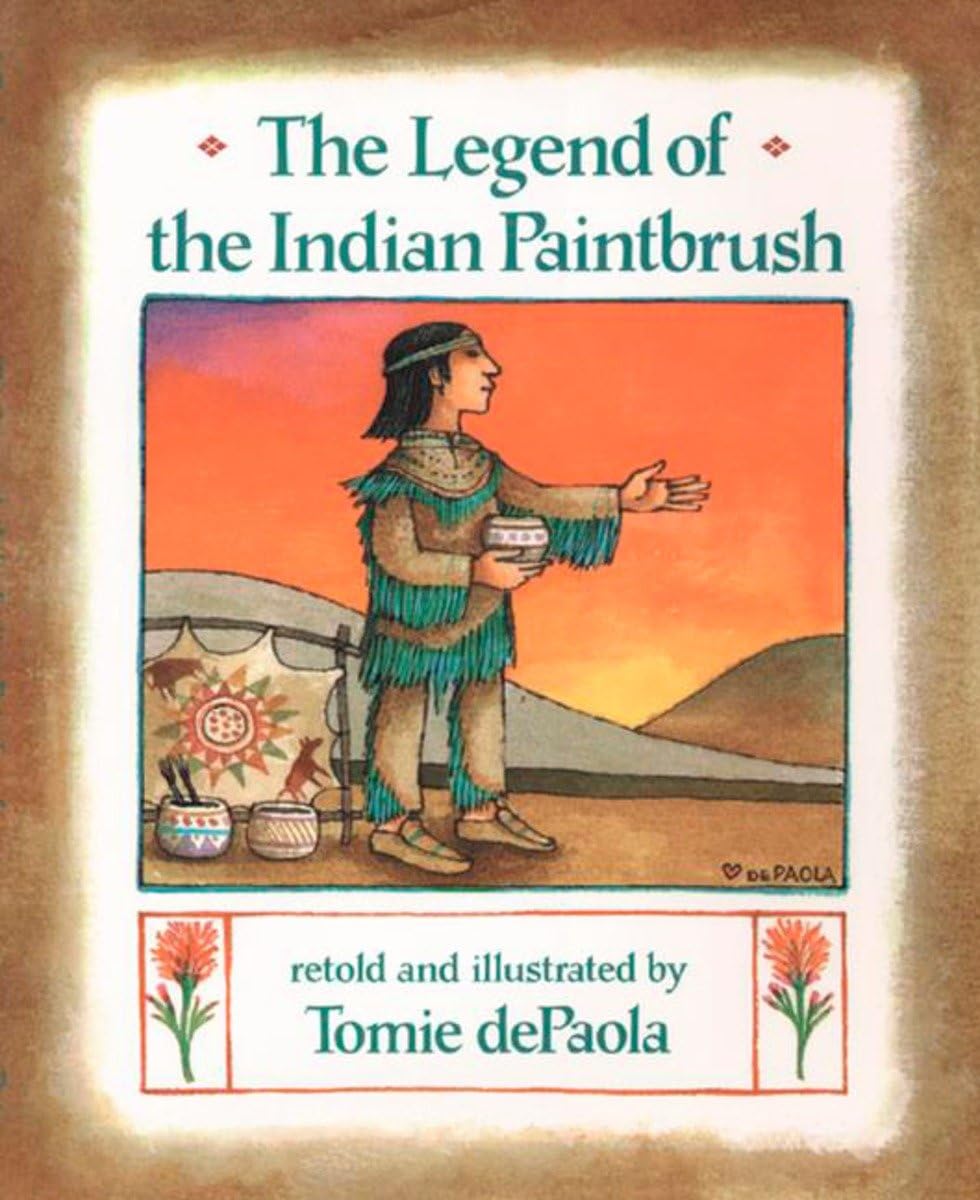 The Legend of the Indian Paintbrush - 7788