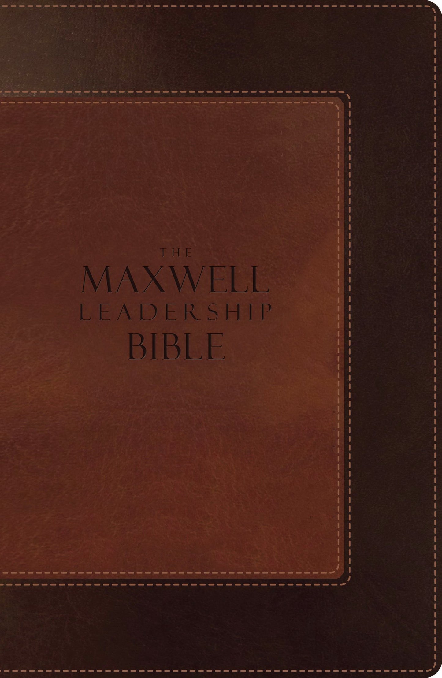 The Maxwell Leadership Bible: New International Version, Rich Auburn & Dark Roast Leathersoft