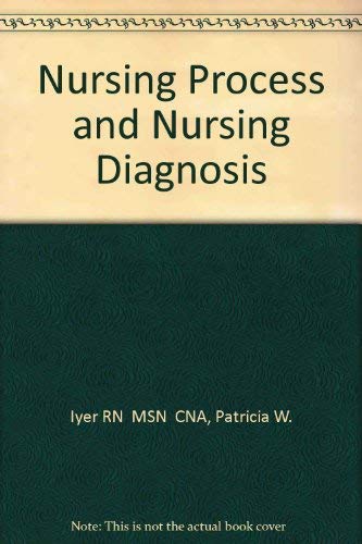 Nursing process and nursing diagnosis