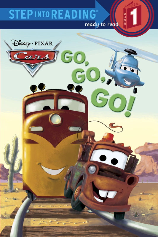 Go, Go, Go! (Disney/Pixar Cars) (Step into Reading) - 4497