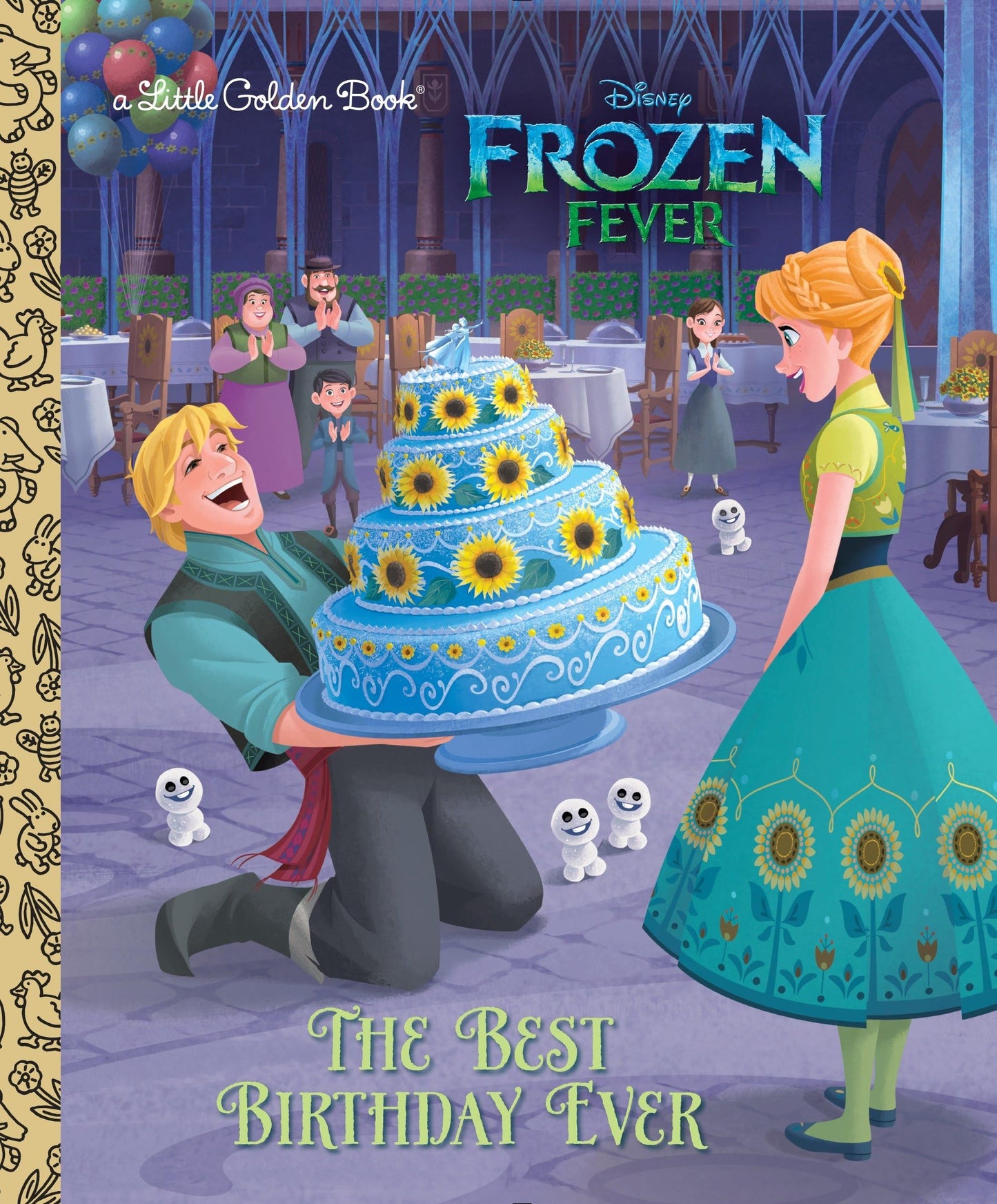 The Best Birthday Ever (Disney Frozen) (Little Golden Book) - 9871