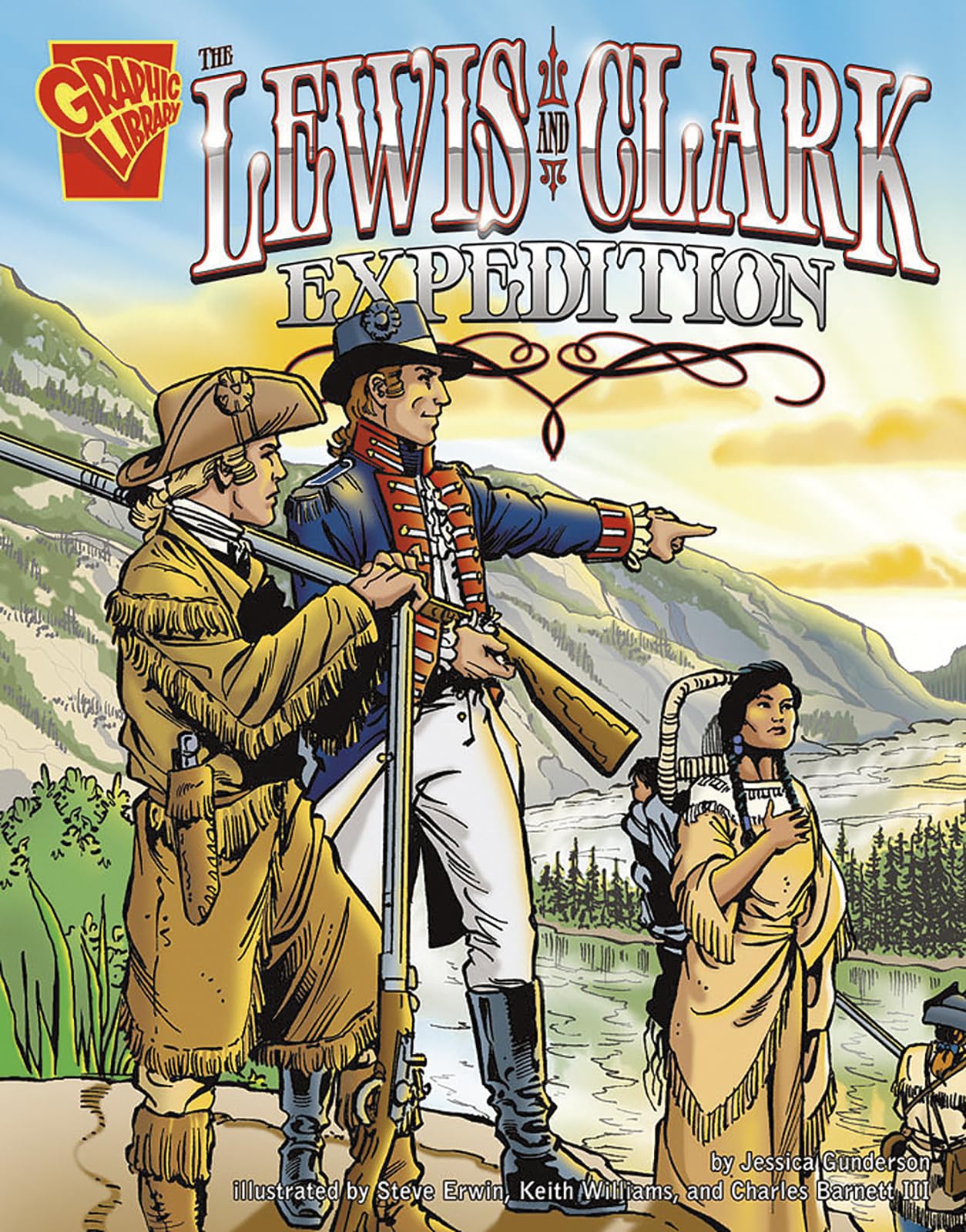 The Lewis and Clark Expedition (Graphic History series) - 1039