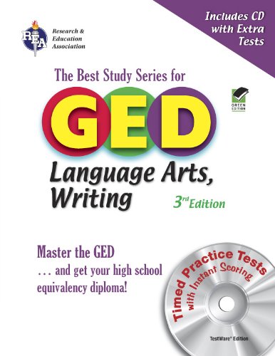 GED® Language Arts, Writing w/ CD-ROM (GED® Test Preparation)