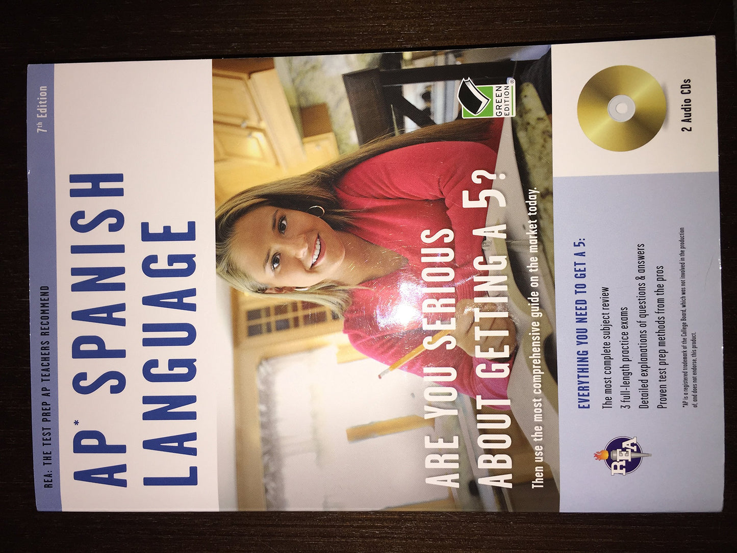 AP Spanish Language with Audio CDs (Advanced Placement (AP) Test Preparation)