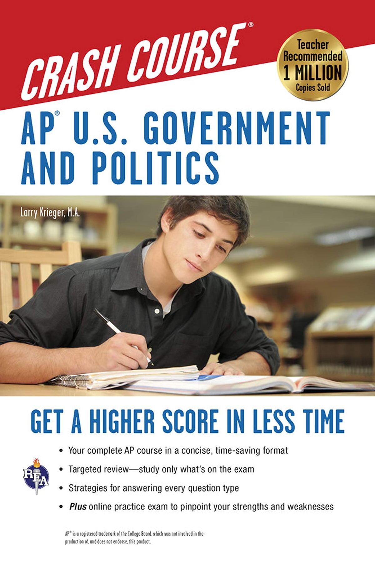 AP U.S. Government & Politics Crash Course Book + Online (Advanced Placement (AP) Crash Course)