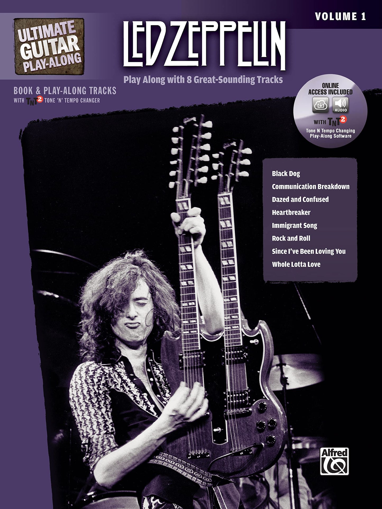 Ultimate Guitar Play-Along Led Zeppelin, Vol 1: Play Along with 8 Great-Sounding Tracks (Authentic Guitar TAB), Book & Online Audio/Software (Ultimate Play-Along, Vol 1)