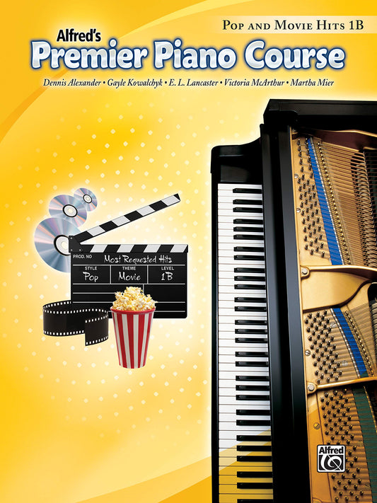 Premier Piano Course Pop and Movie Hits, Bk 1B (Premier Piano Course, Bk 1B) - 7082