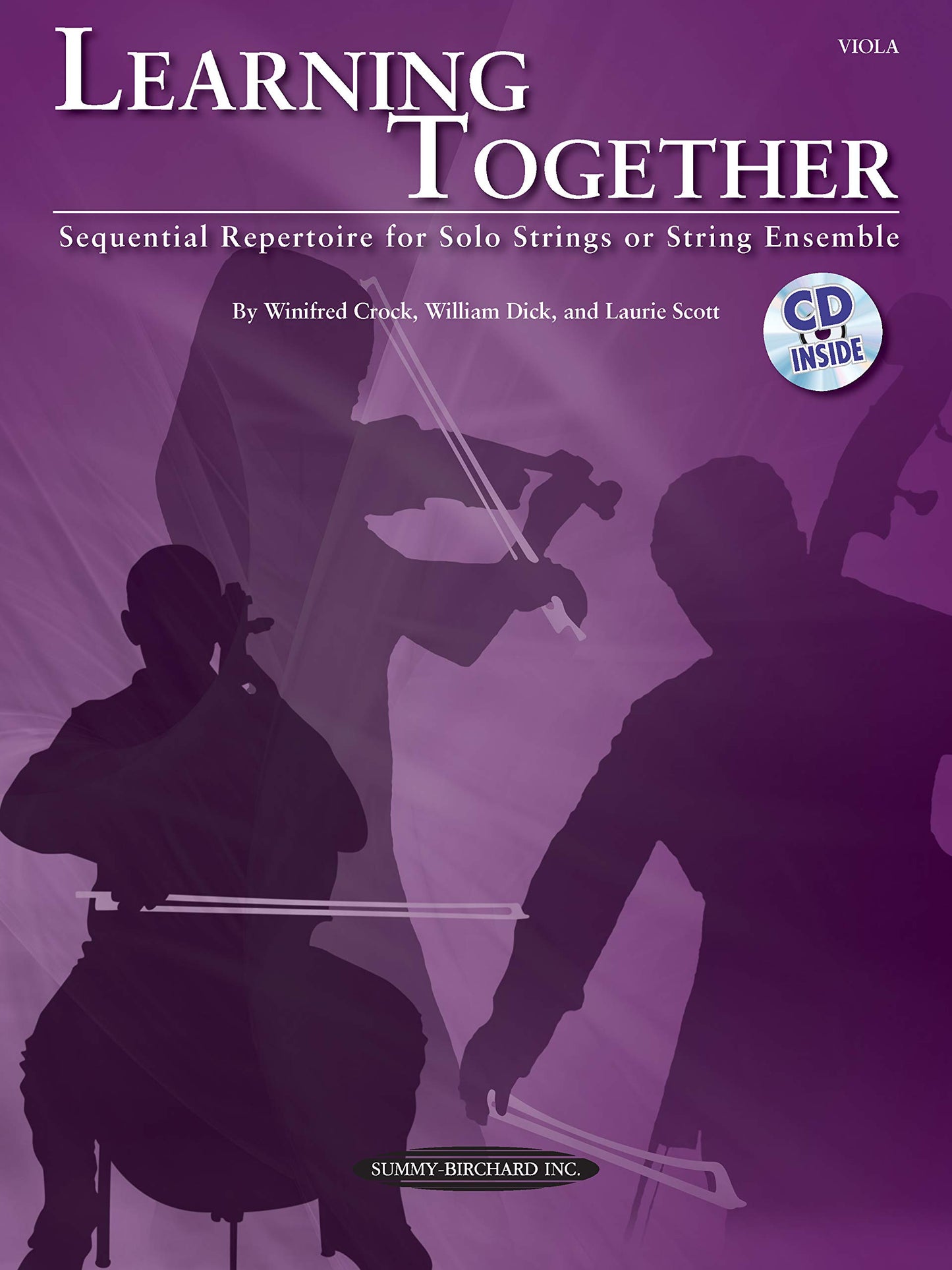 Learning Together: Sequential Repertoire for Solo Strings or String Ensemble (Viola), Book & Online Audio