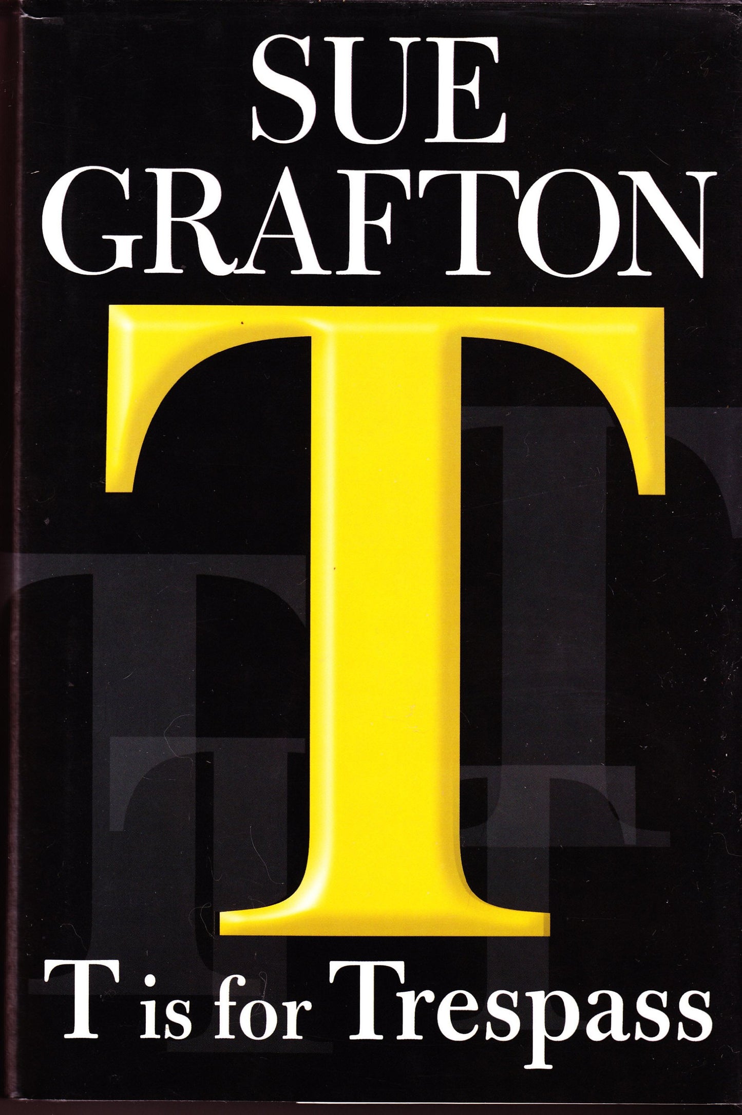 T IS FOR TRESPASS (LARGE PRINT)