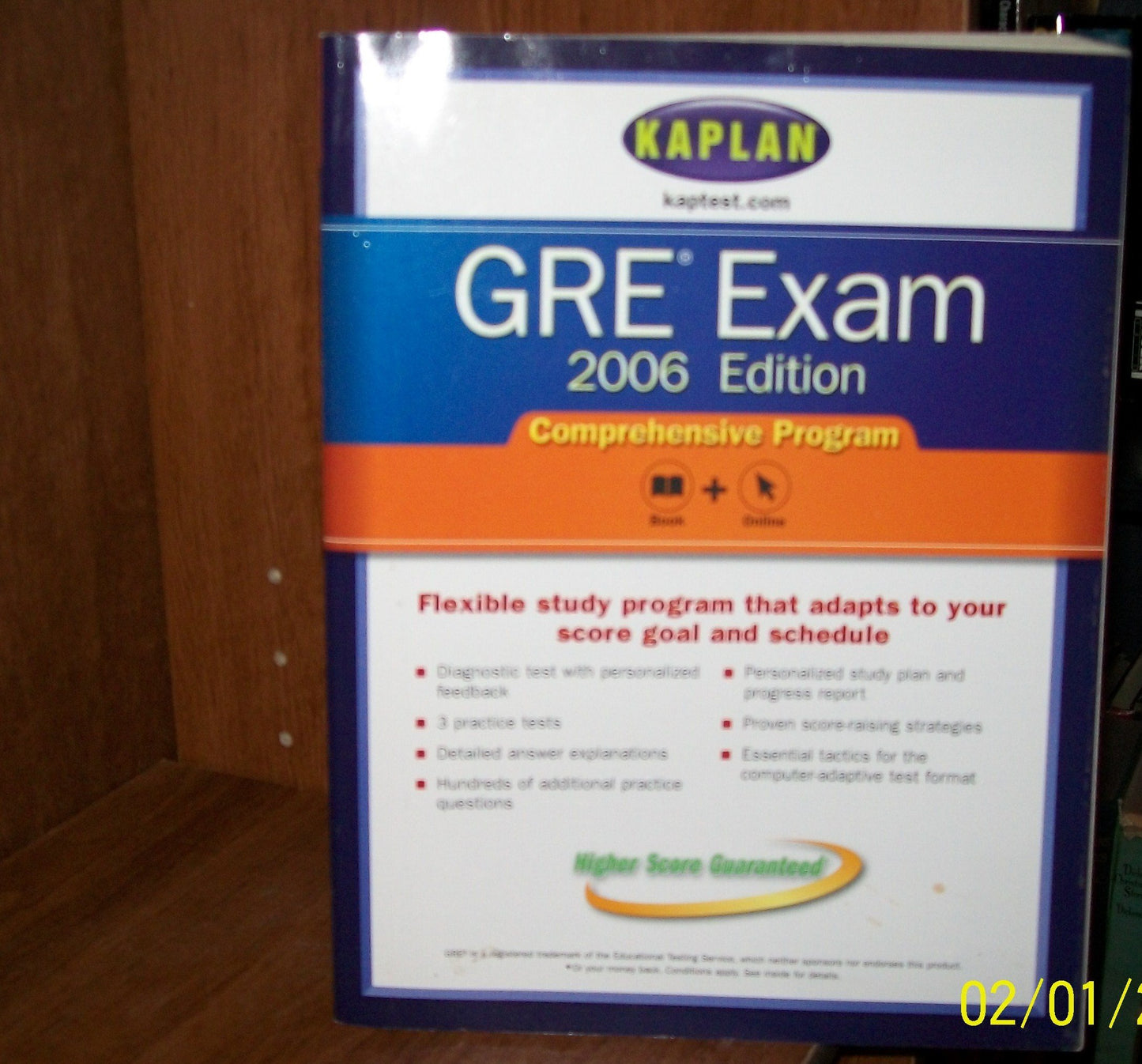 Kaplan Gre Exam 2006: Premier Program