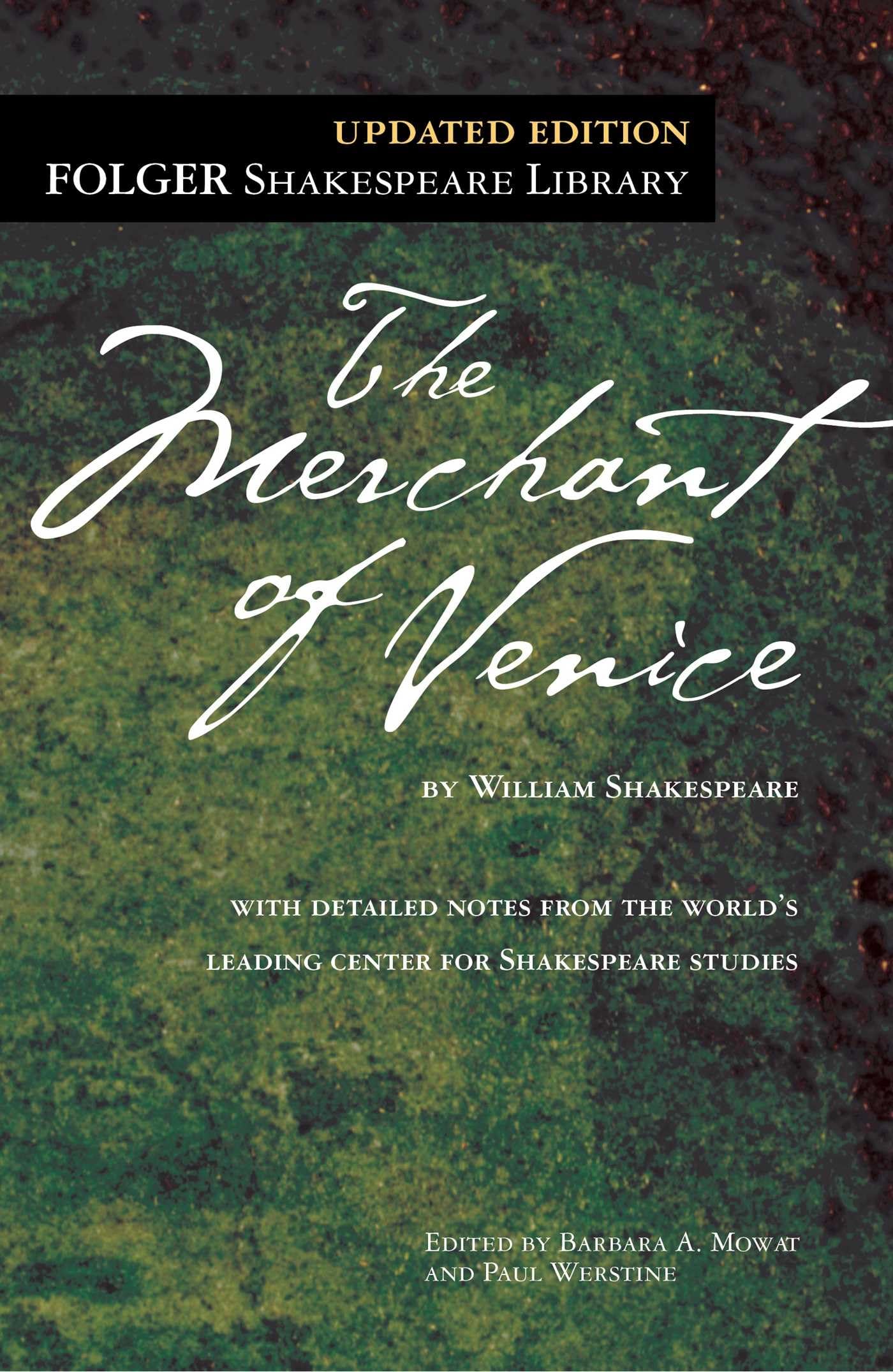 THE MERCHANT OF VENICE (FOLGER S