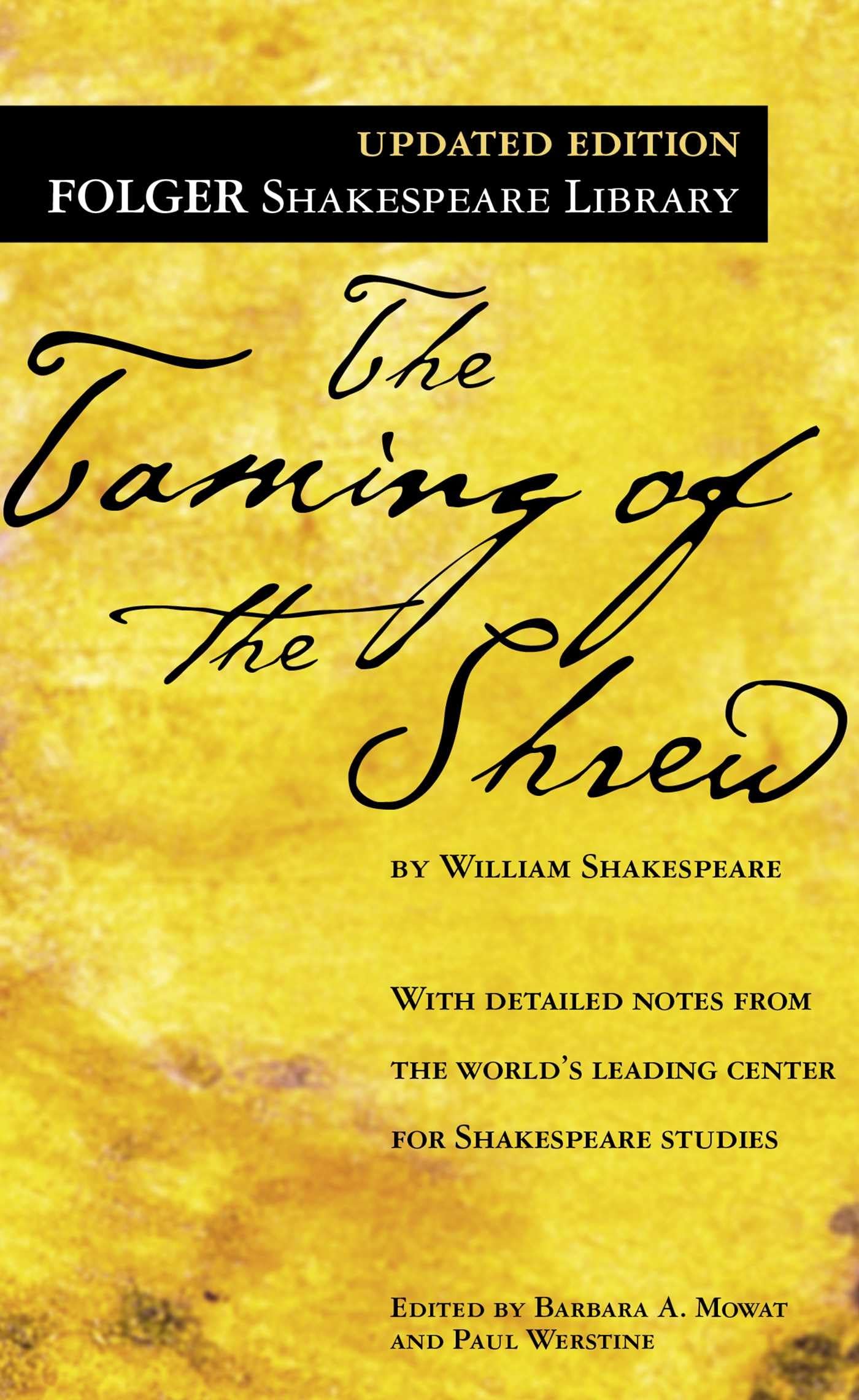 THE TAMING OF THE SHREW (FOLGER
