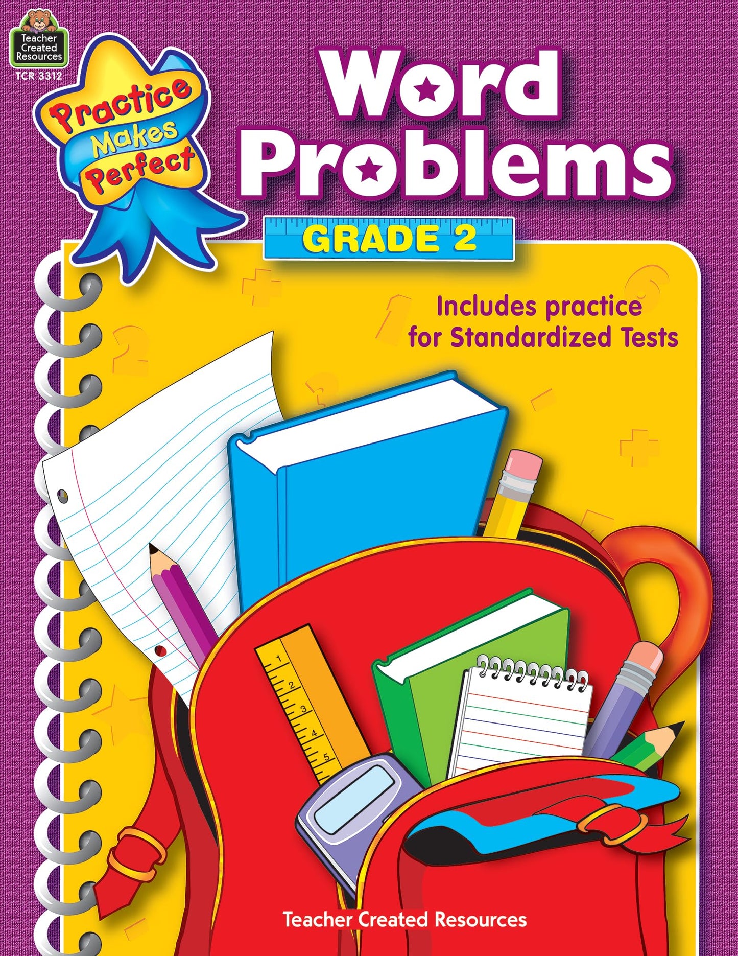 Teacher Created Resources Practice Makes Perfect: Word Problems Grade 2, 2nd Edition (TCR3312) (Practice Makes Perfect (Teacher Created Materials)) - 6371