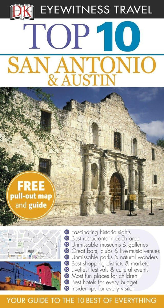 DK Eyewitness Top 10 San Antonio and Austin (Pocket Travel Guide) - 8656