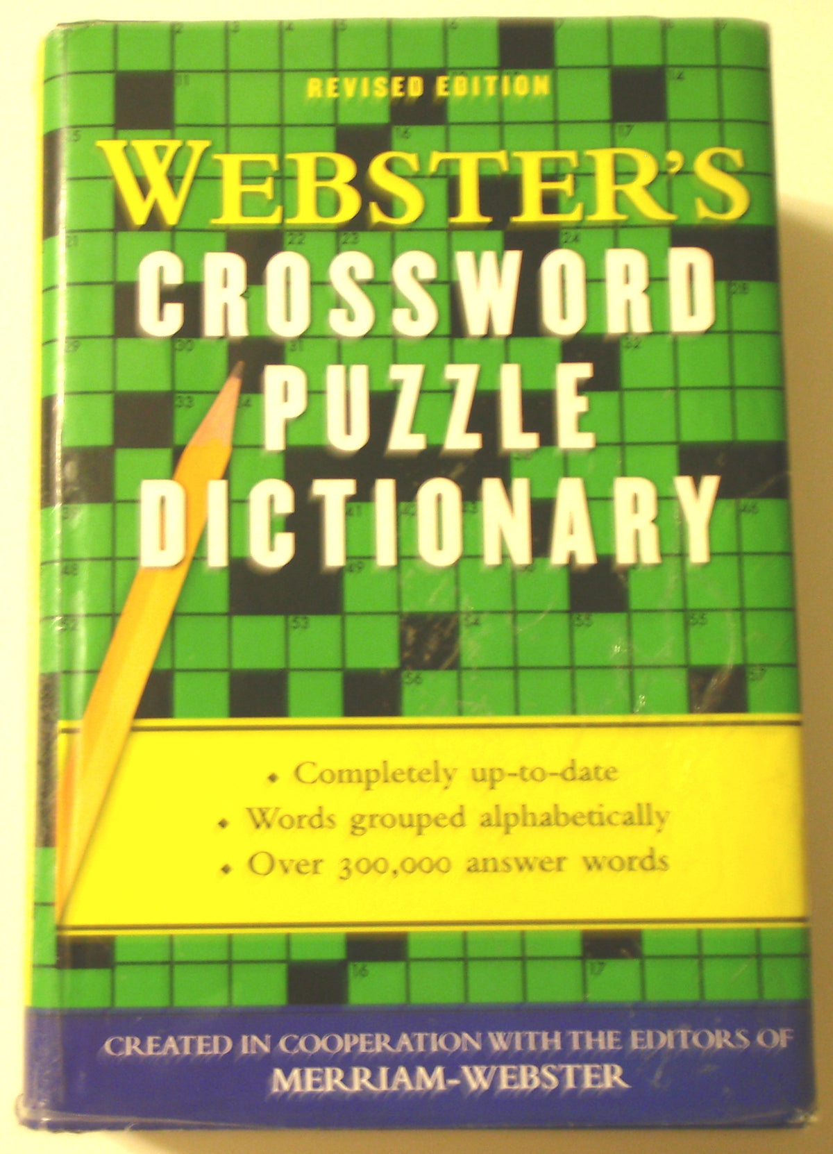 Webster's Crossword Puzzle Dictionary