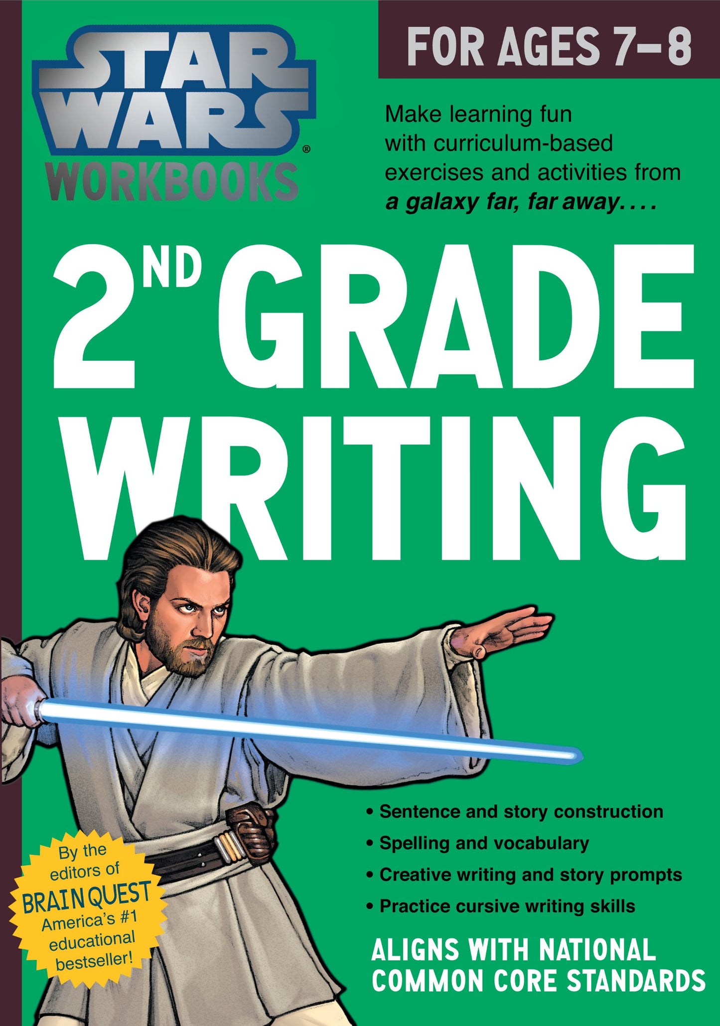 Star Wars Workbook: 2nd Grade Writing (Star Wars Workbooks) - 6691