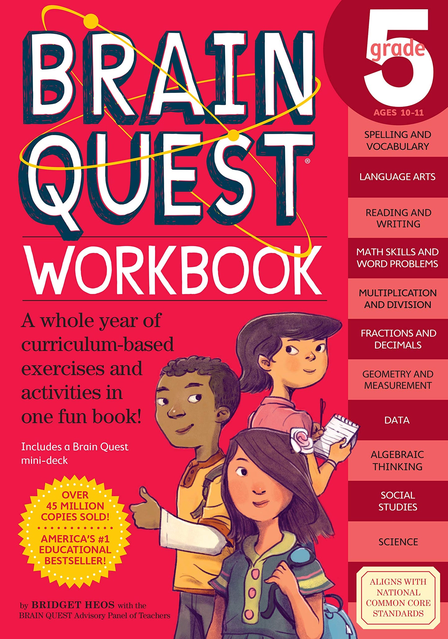 Brain Quest Workbook: Grade 5 - 8461