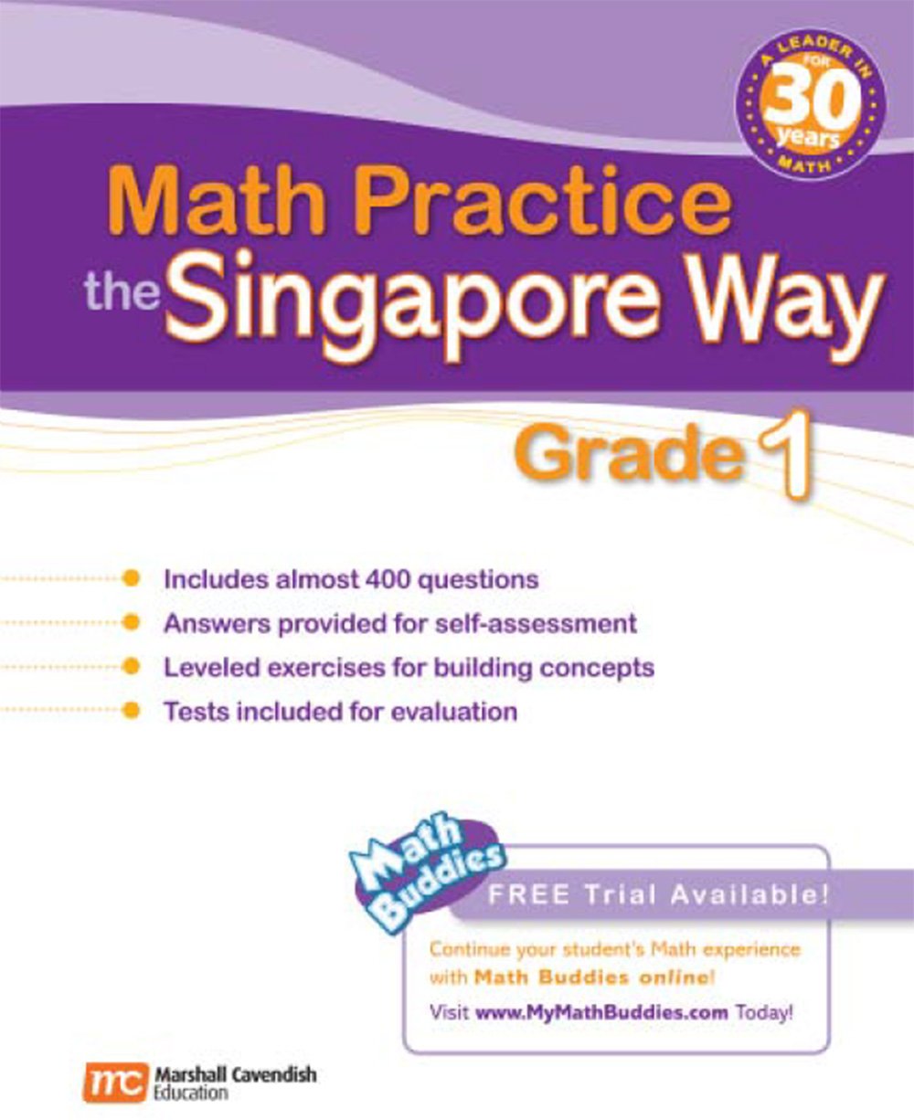 Math Practice the Singapore Way, Grade 1 - 1670
