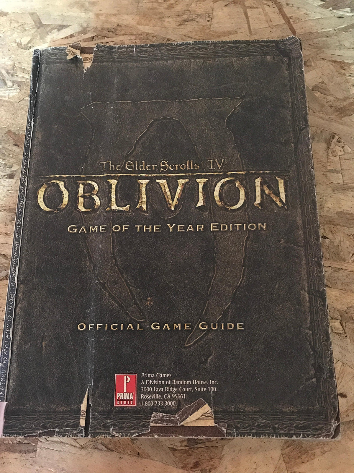 Elder Scrolls IV: Oblivion Game of the Year: Prima Official Game Guide