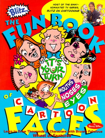 Blitz The Fun Book Of Cartoon Faces - 5065