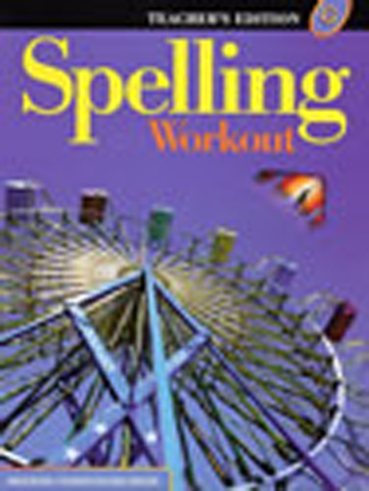 SPELLING WORKOUT LEVEL G TEACHERS EDITION