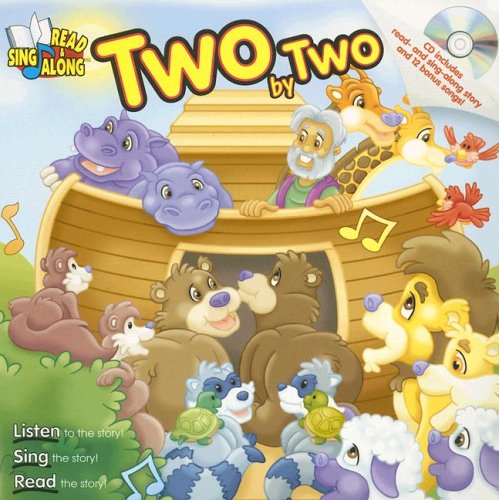 Two by Two Read & Sing Along Board Book With CD
