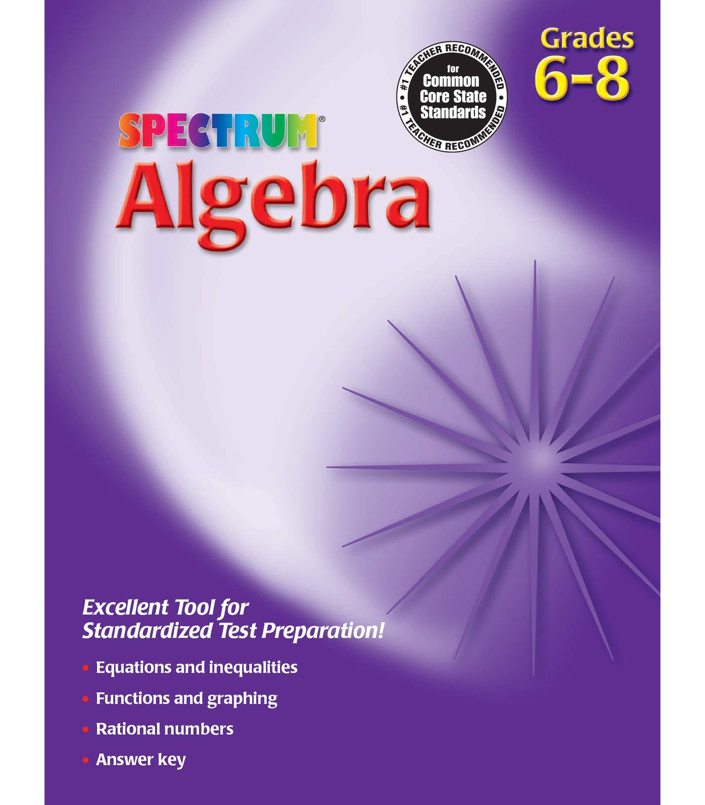 Spectrum - Algebra, Grades 6 - 8
