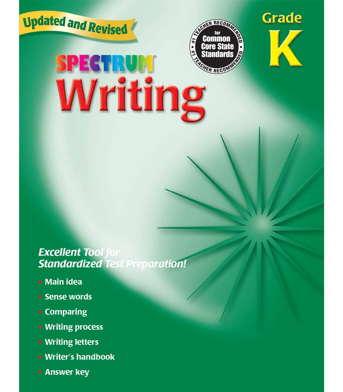 Spectrum | Writing Workbook First Edition | Kindergarten, 128pgs