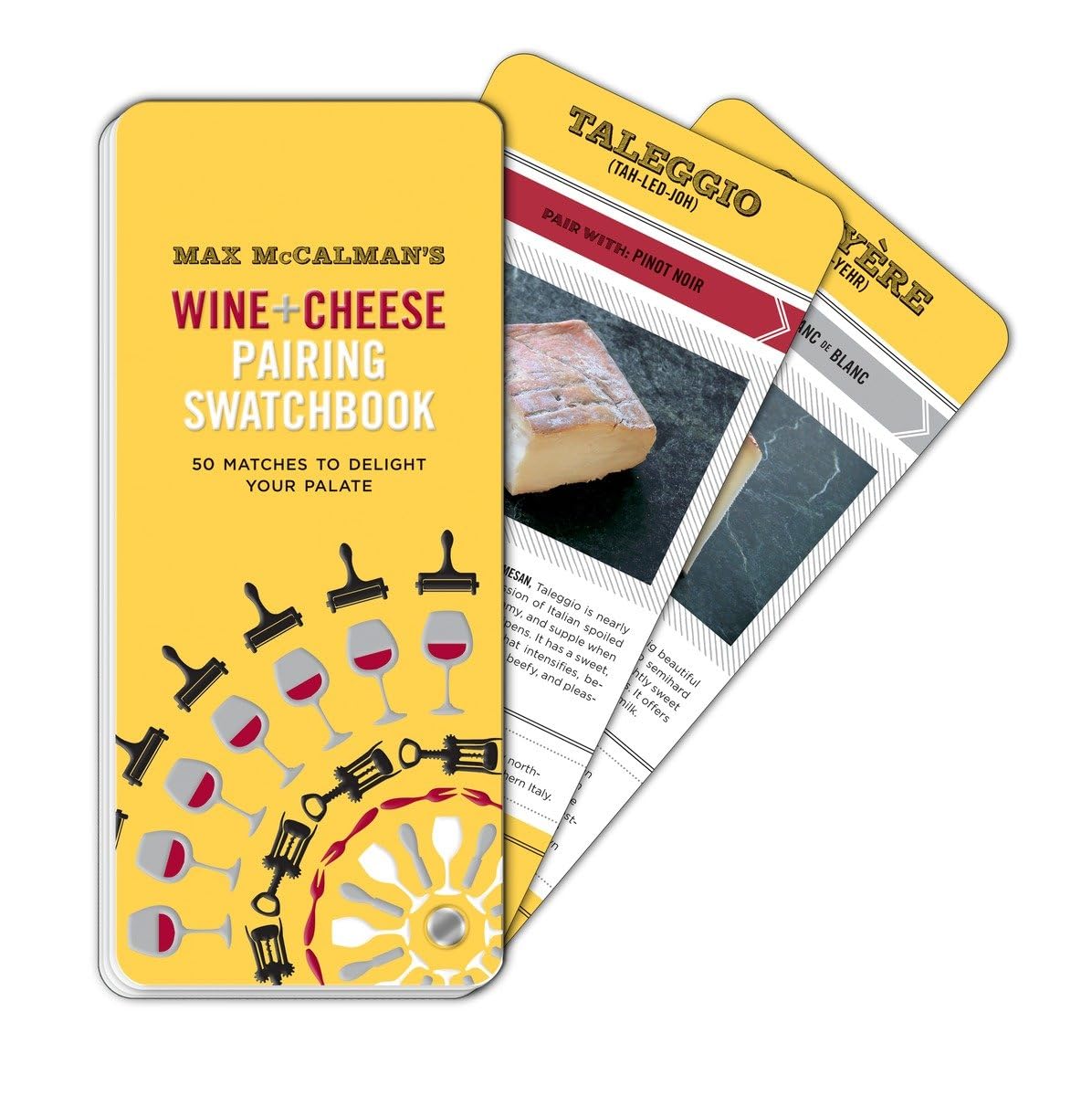 Max McCalman's Wine and Cheese Pairing Swatchbook: 50 Pairings to Delight Your Palate - 4141