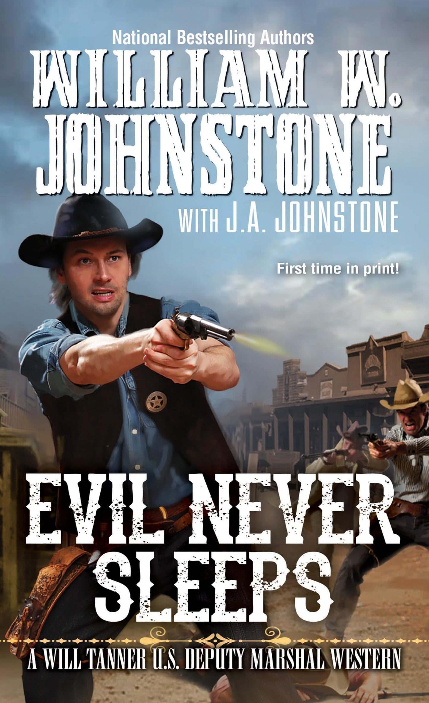 Evil Never Sleeps (A Will Tanner Western) - 5566