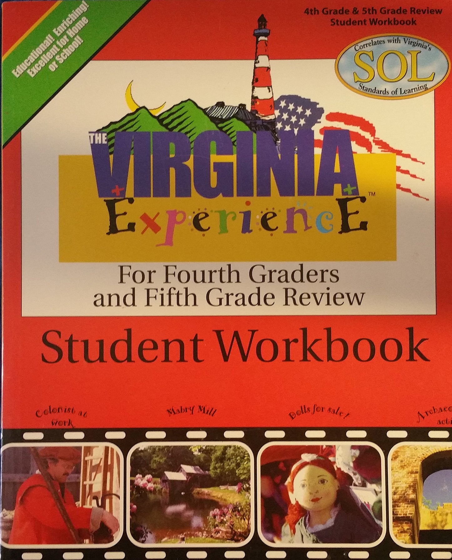 The Virginia Experience for 4th and 5th Grade Review: Workbook