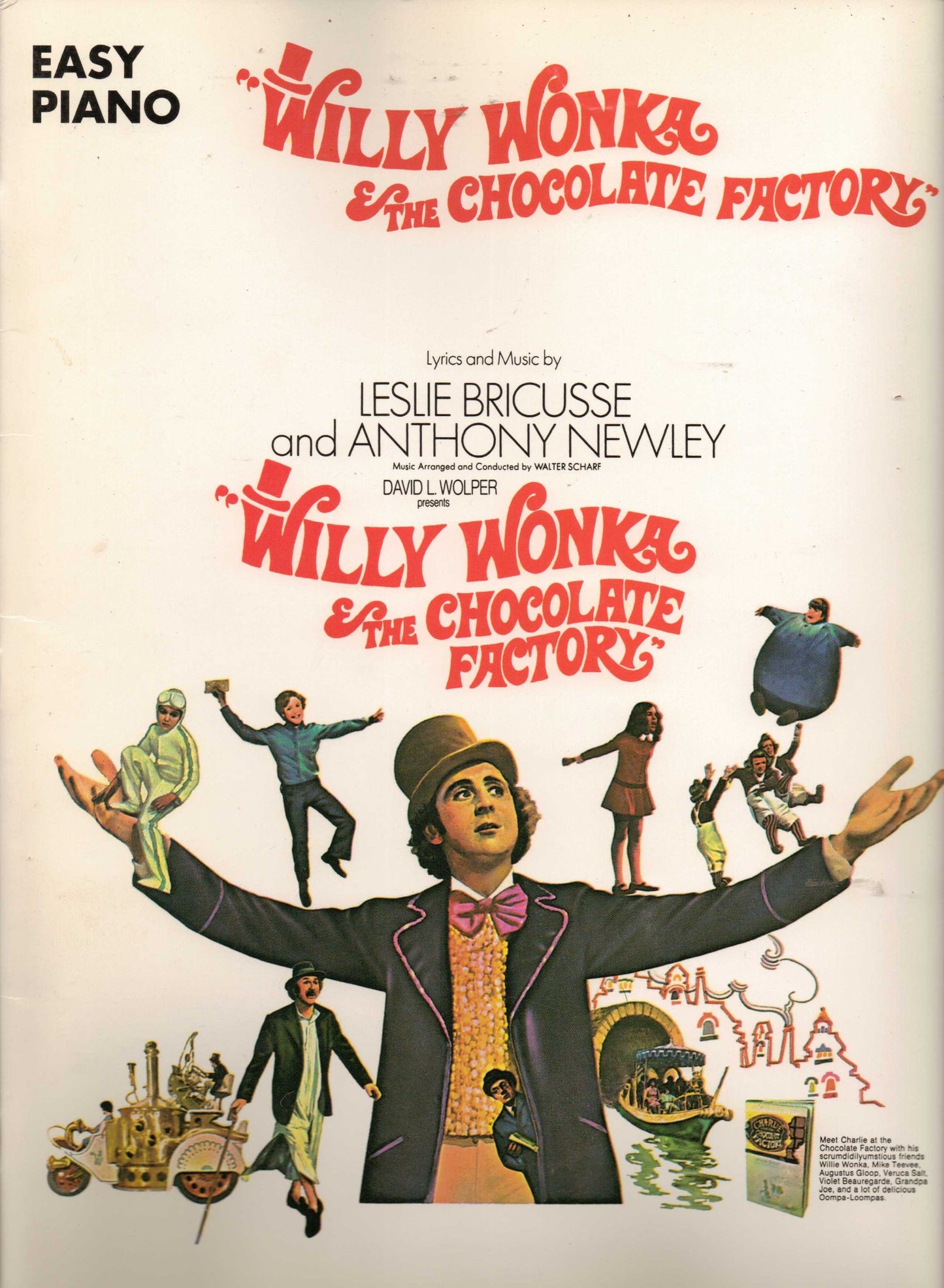 Willy Wonka & the Chocolate Factory: Easy Piano