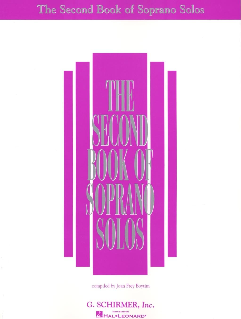 The Second Book of Soprano Solos | Intermediate Vocal Sheet Music Collection for Lessons Auditions and Classical Voice Study | Piano Vocal Repertoire Book for Students Teachers and Developing Singers