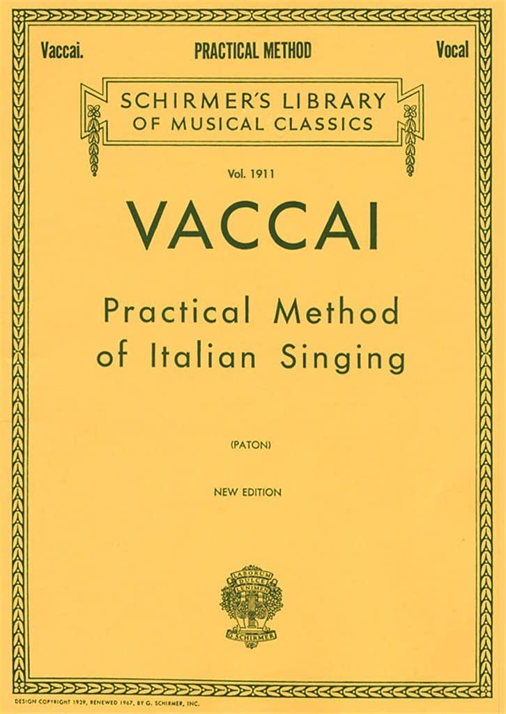 Practical Method of Italian Singing: For High Soprano - 4731