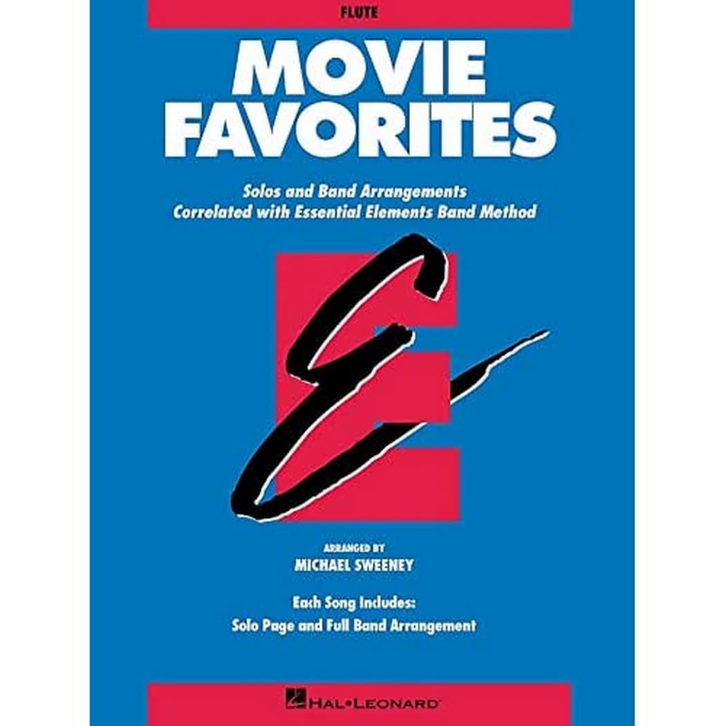 Essential Elements Movie Favorites: Bb Trumpet (Essential Elements Band Method) Sheet Music Songbook | Easy to Early Intermediate Students Solo or Band Companion Arranged by Michael Sweeney